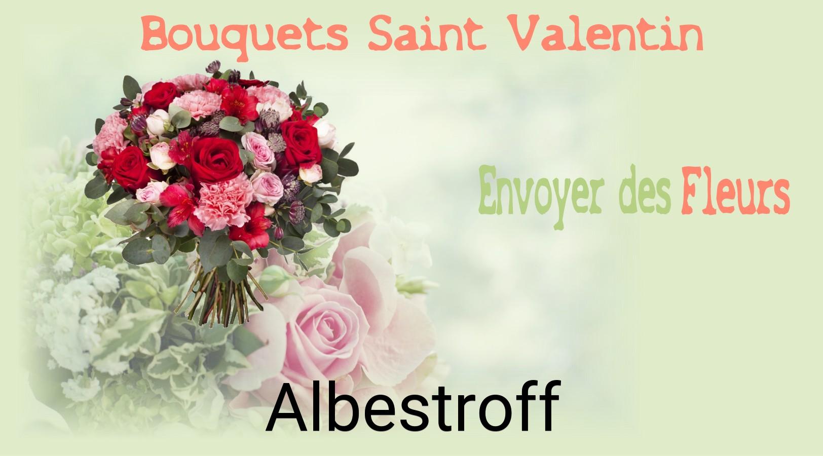 Roses de Saint-Valentin livrées à Albestroff